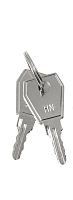 Ключ для пластикового замка к ЩРН (арт, lock-shrn-ip31) PROxima | код  key-4 | EKF